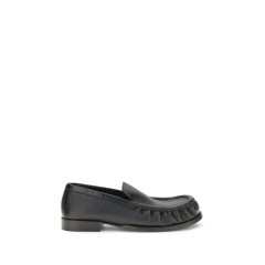 Grained leather Loafers