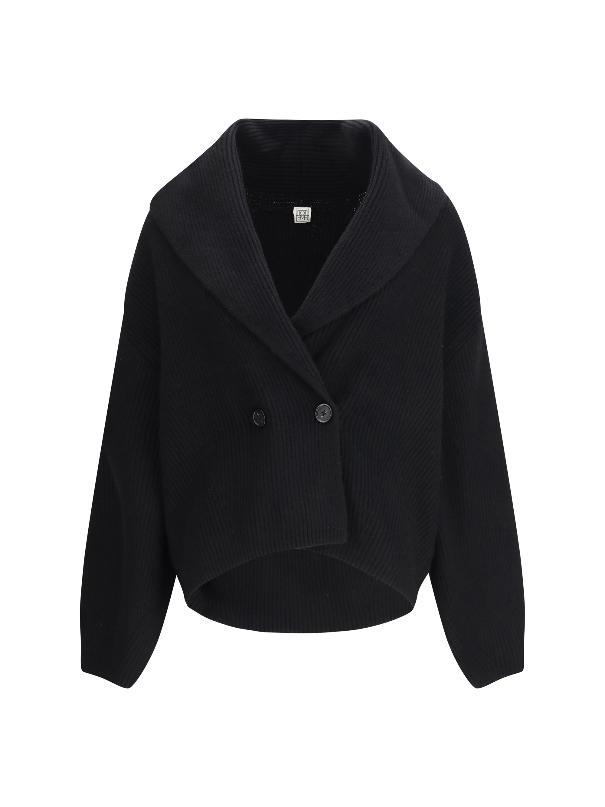 Shawl-lapel Cardigan