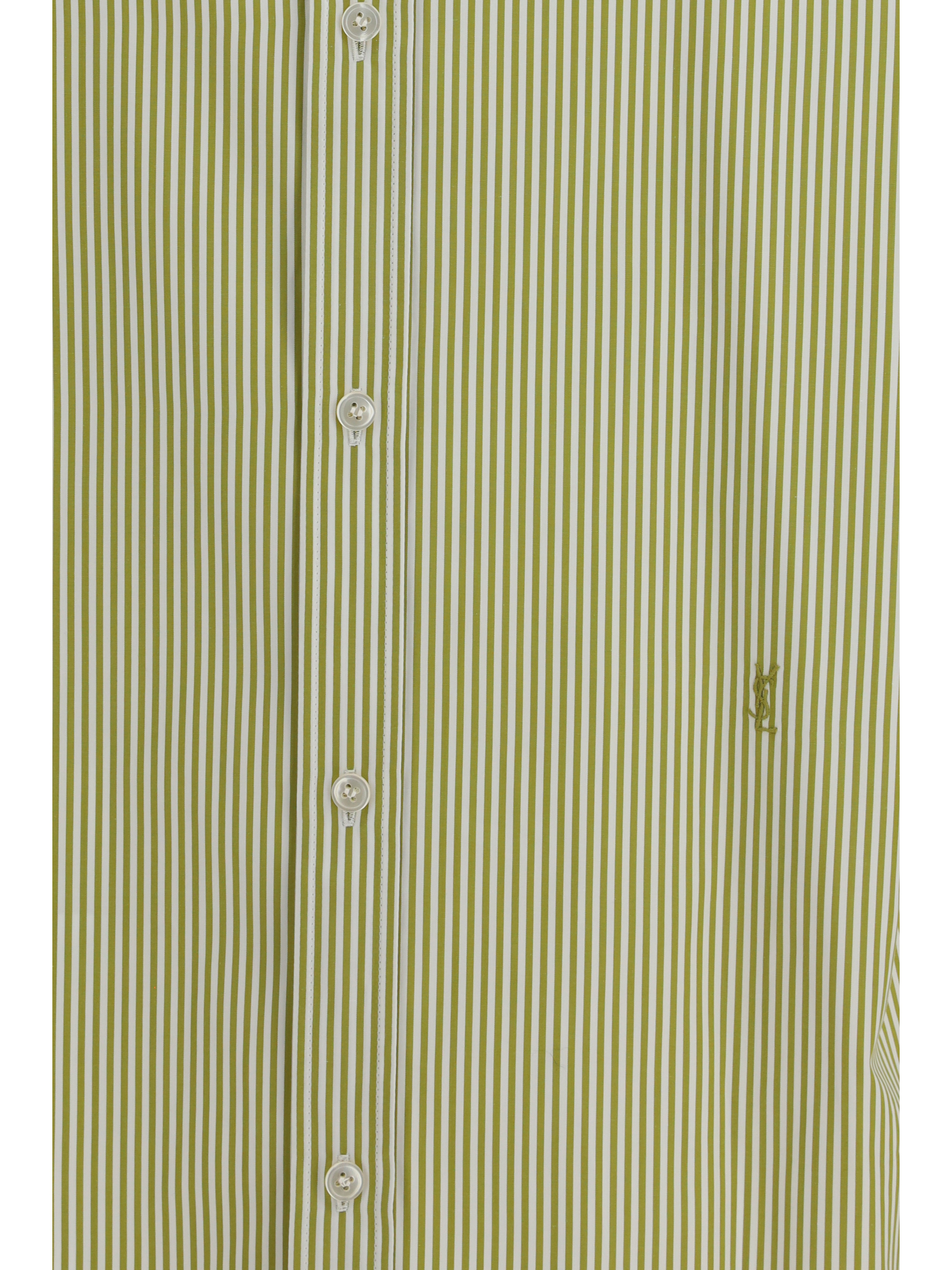 Vertical Striped Button Shirt