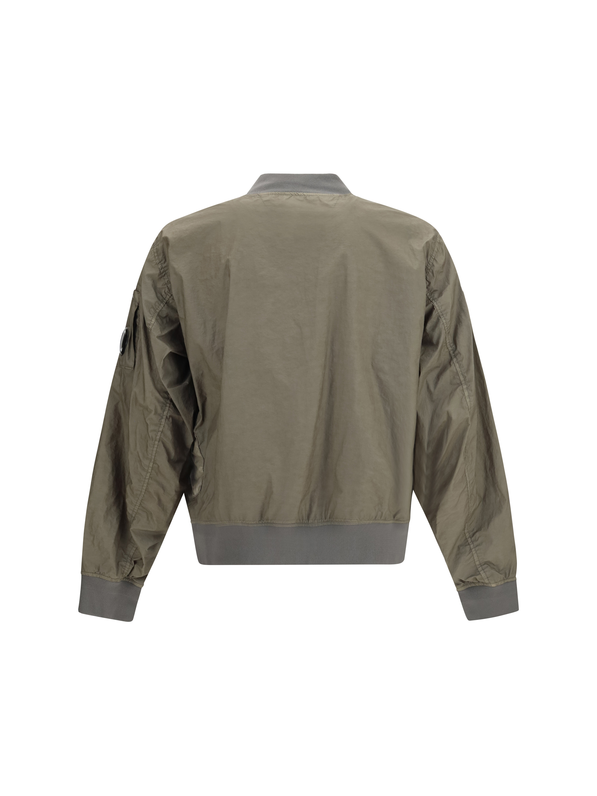 Bi-TM Mixed Lens bomber Jacket