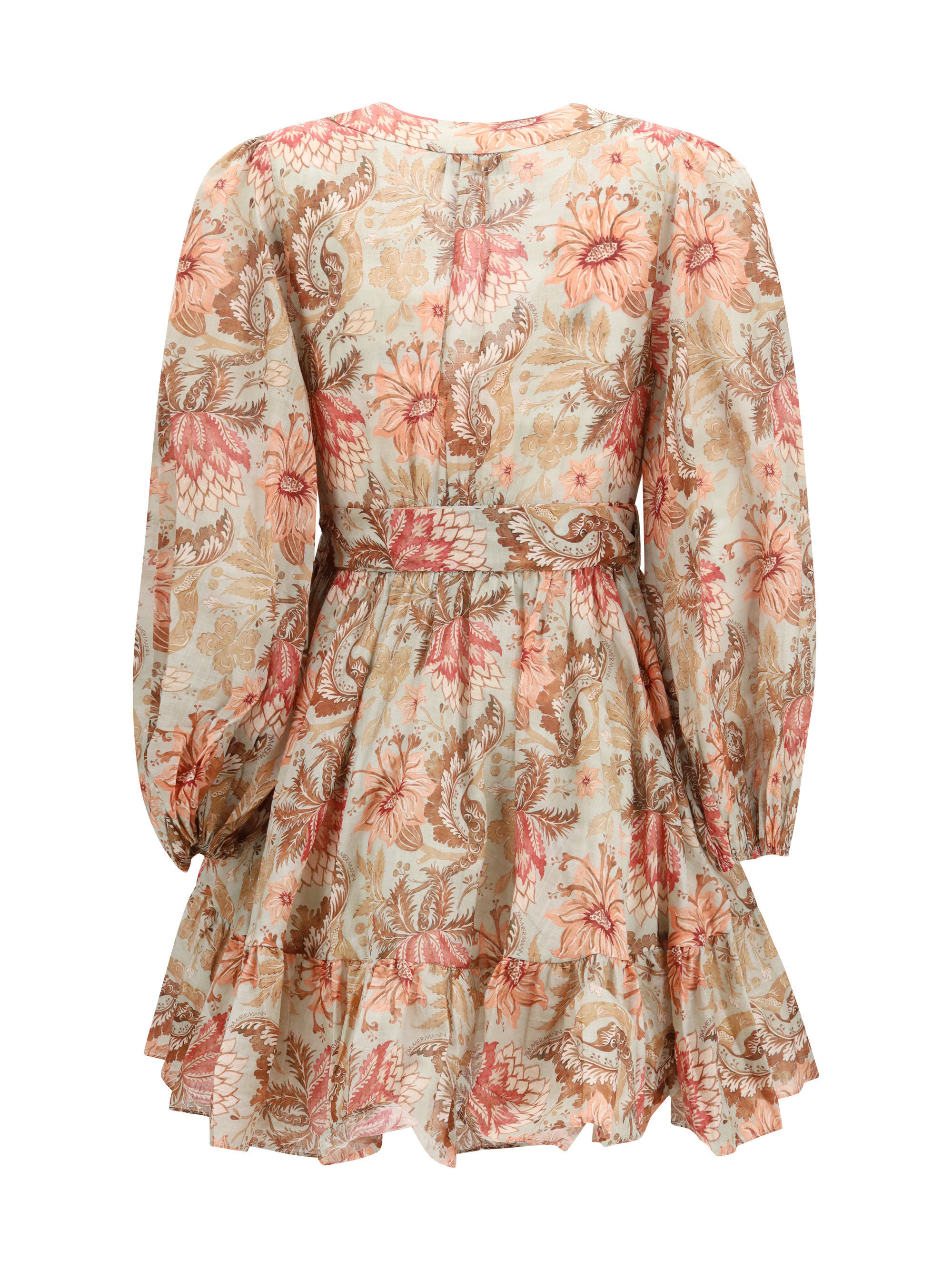 Daylight wrap mini Dress