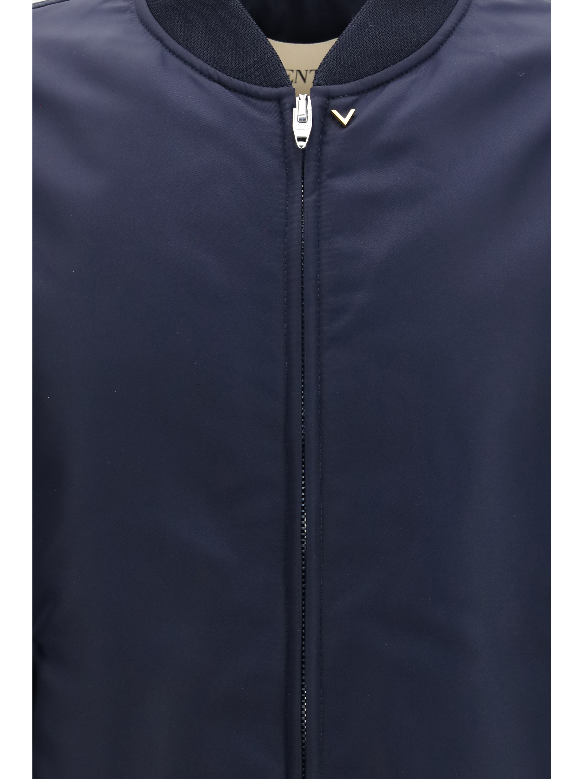 Nylon Jacket with ruffles
