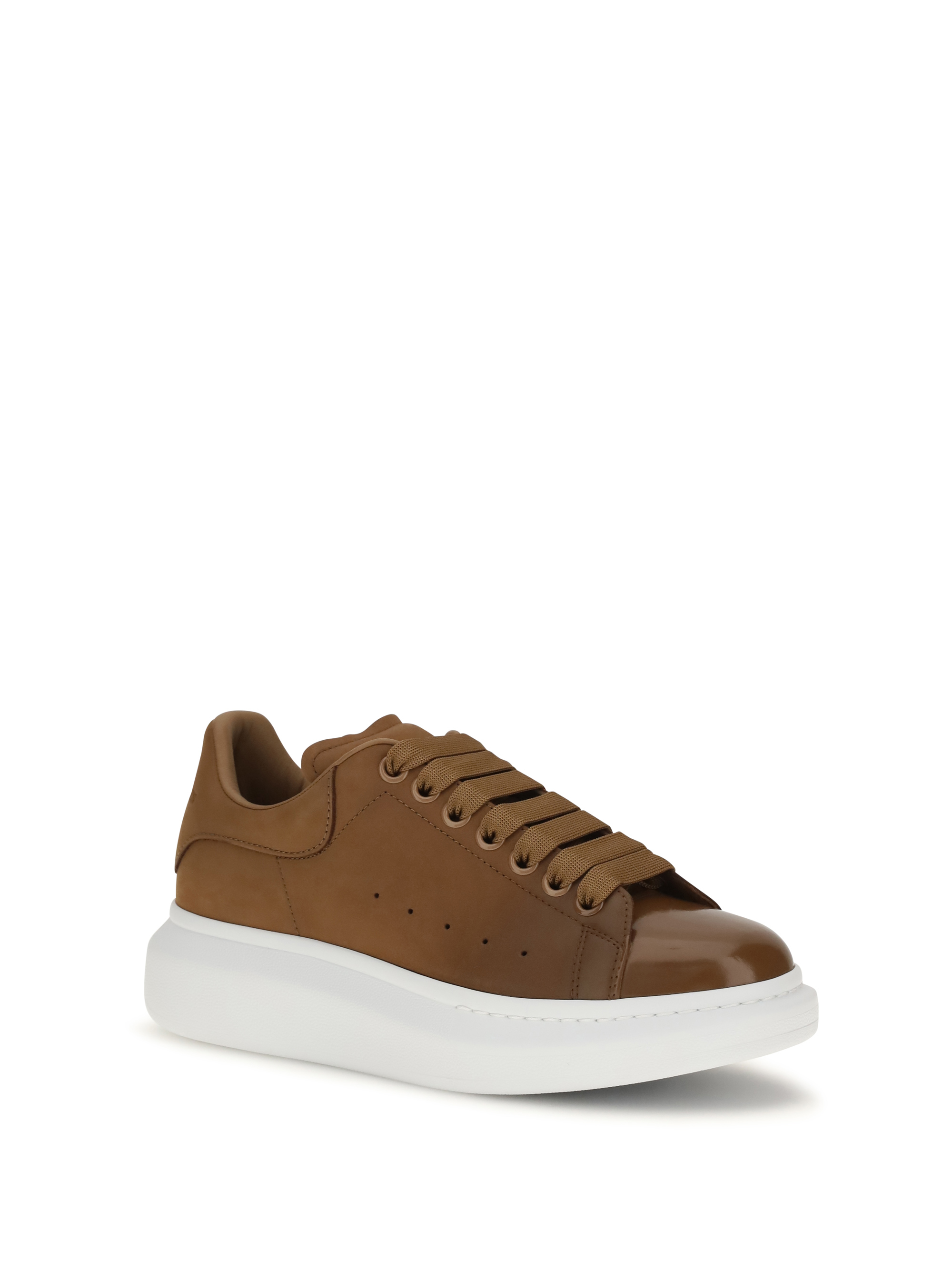 Oversized Sneakers in lea