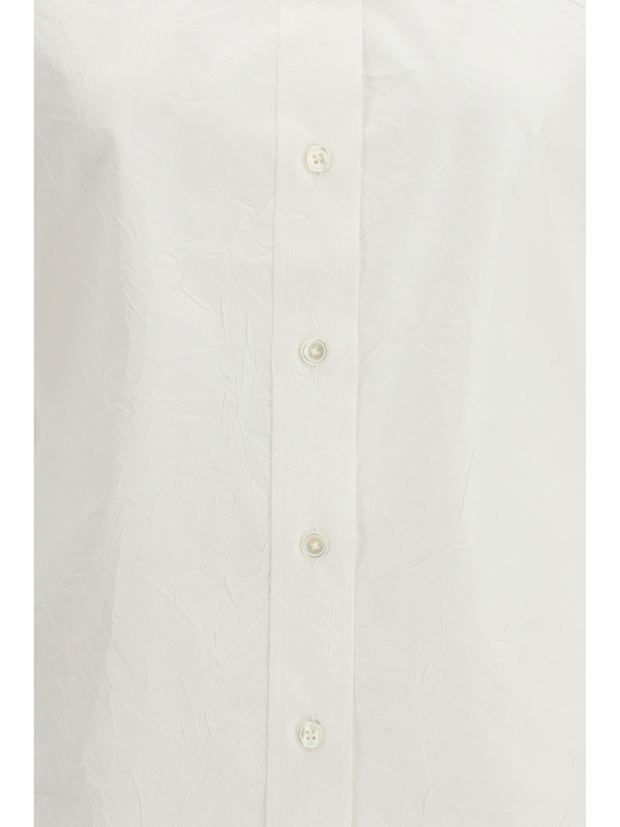 Shaped cotton poplin Shirt