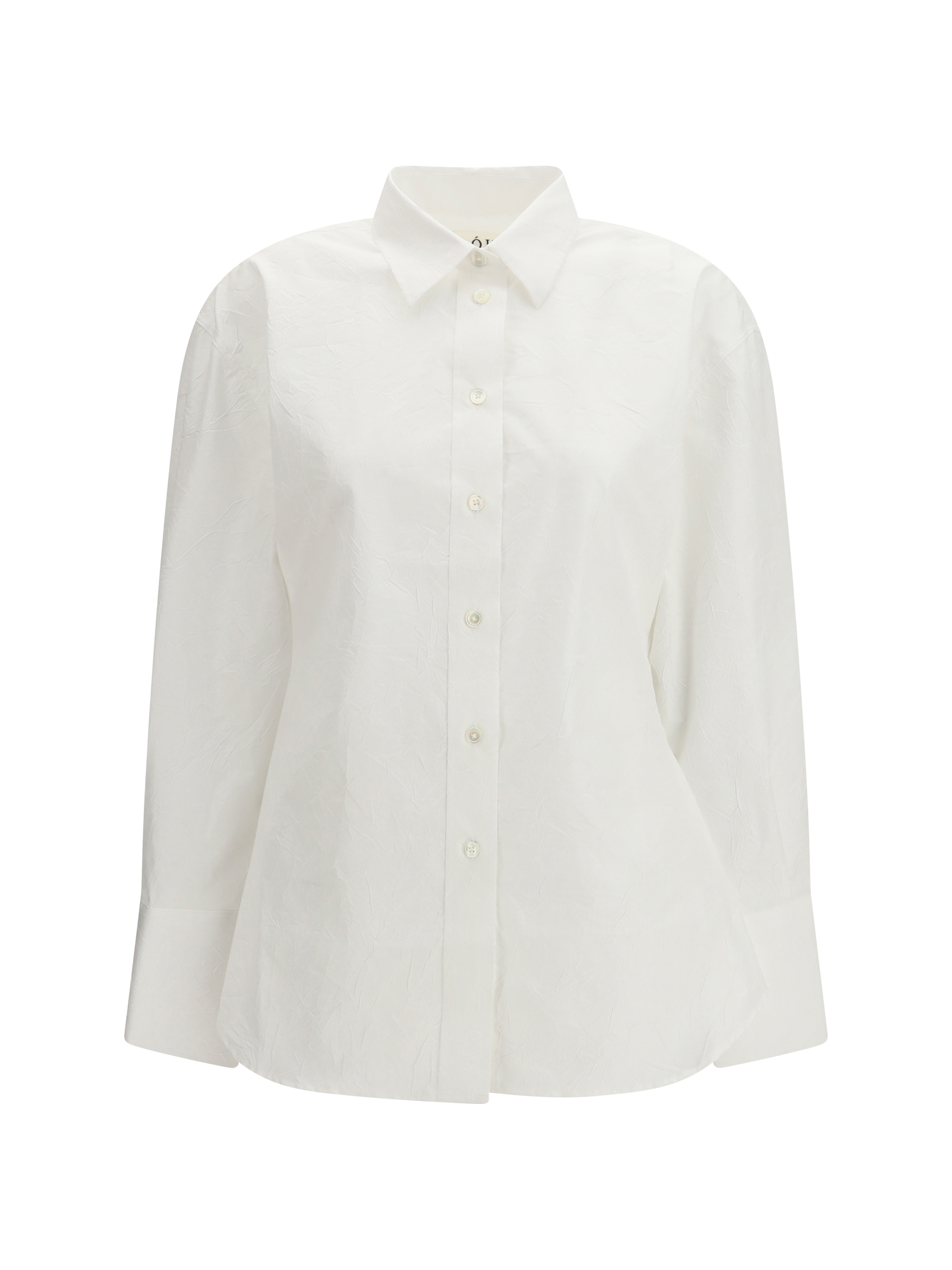 Shaped cotton poplin Shirt