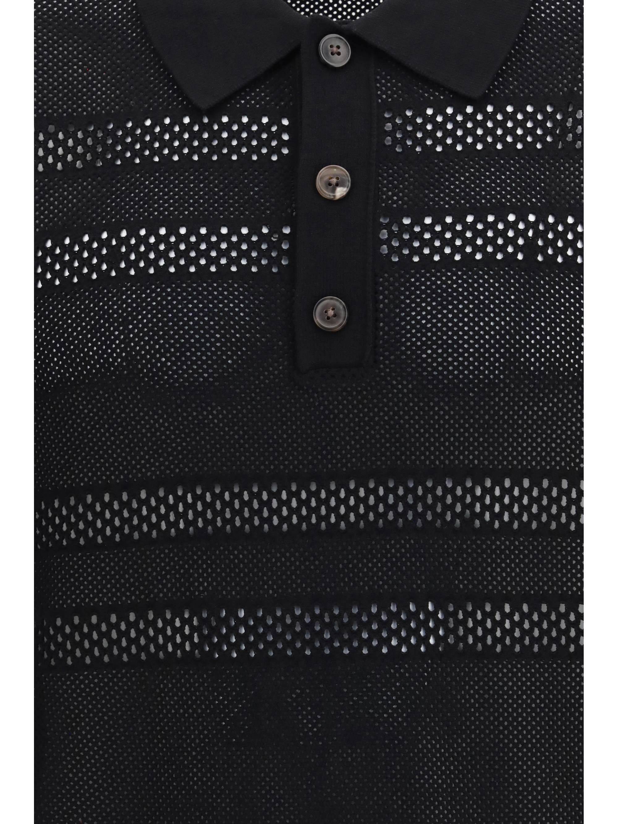 Mesh Polo Shirt