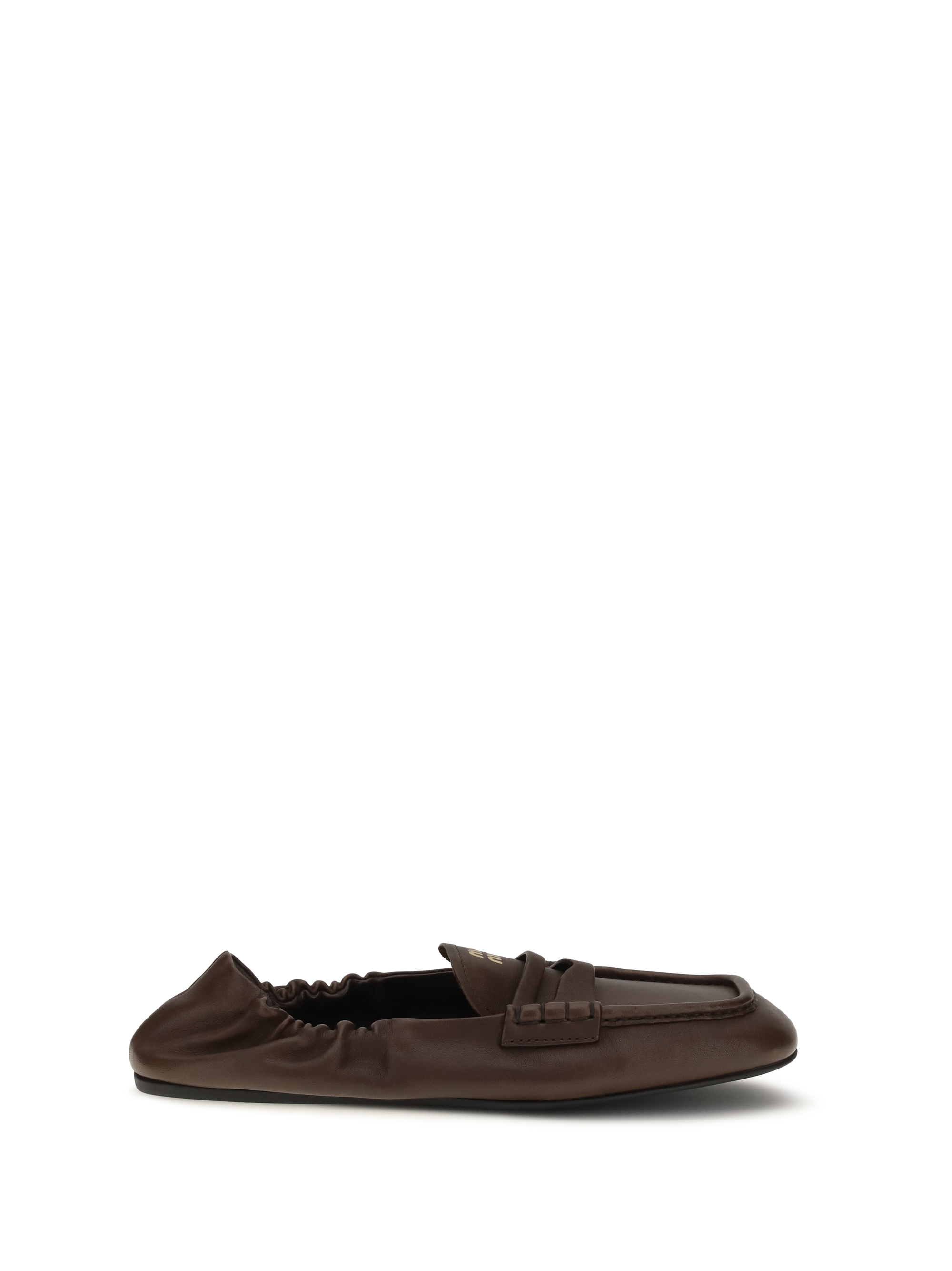 Ruches Loafers in nappa leather