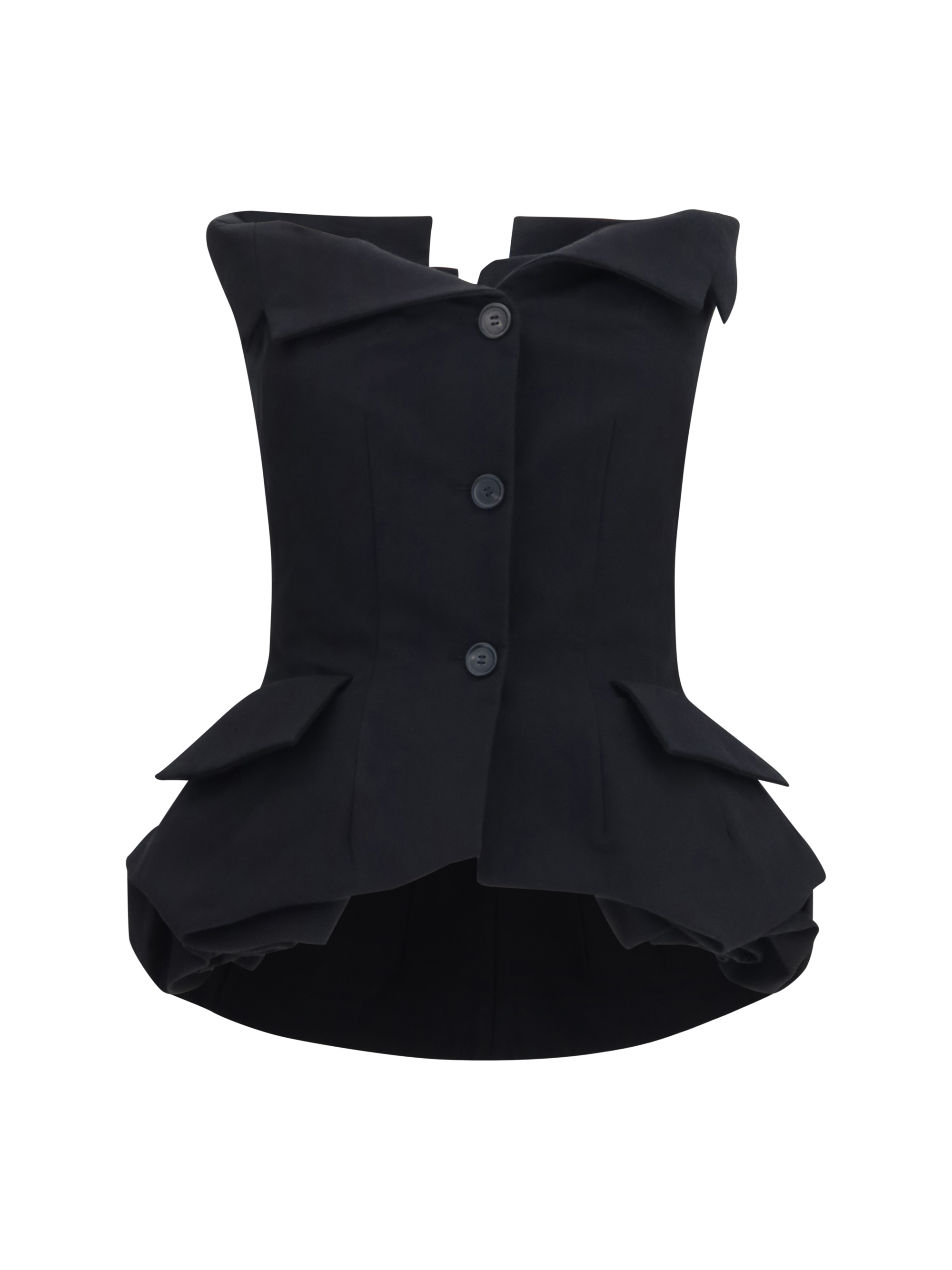 Cotton bustier corset Top