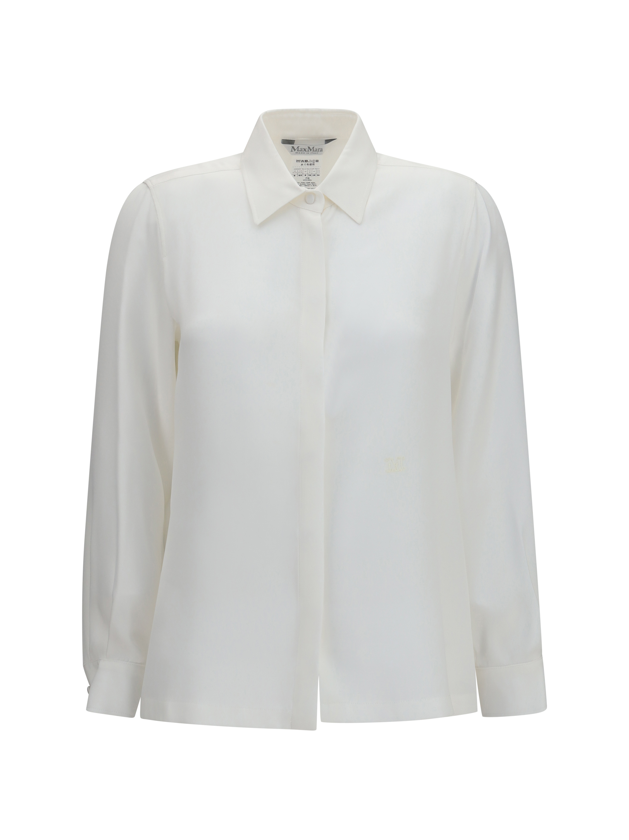 Geranio crepe de chine Shirt