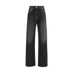 Straight Jeans with studs