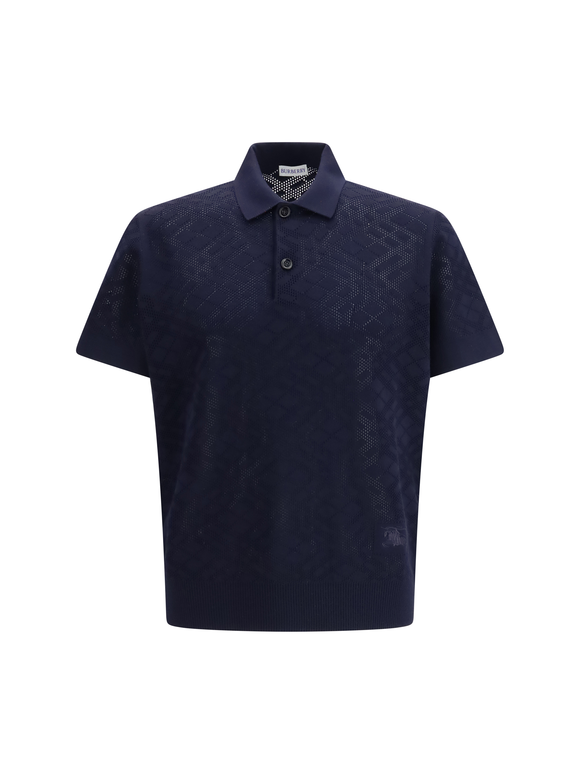 Check wool Polo