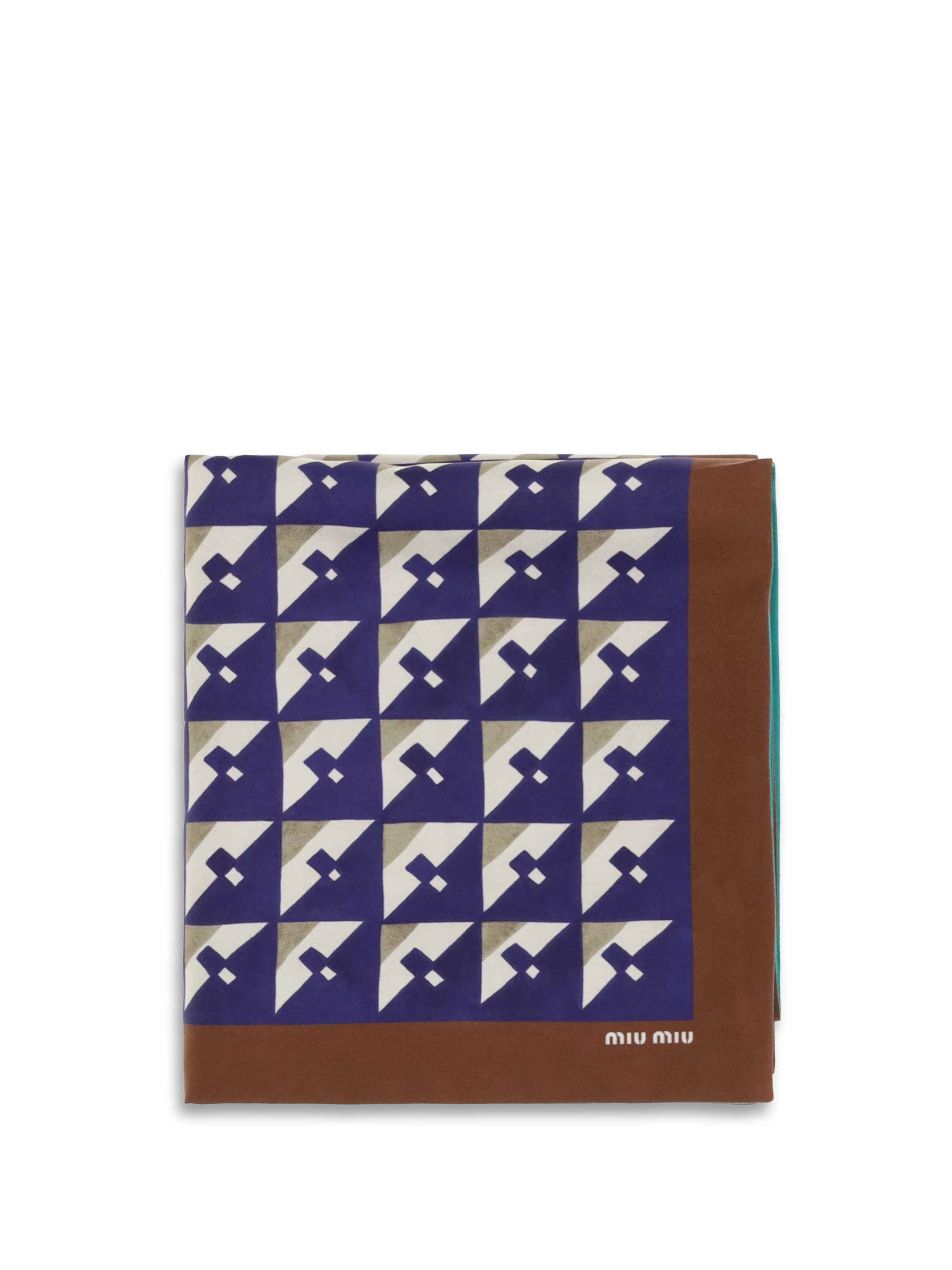 Geometric print Scarf