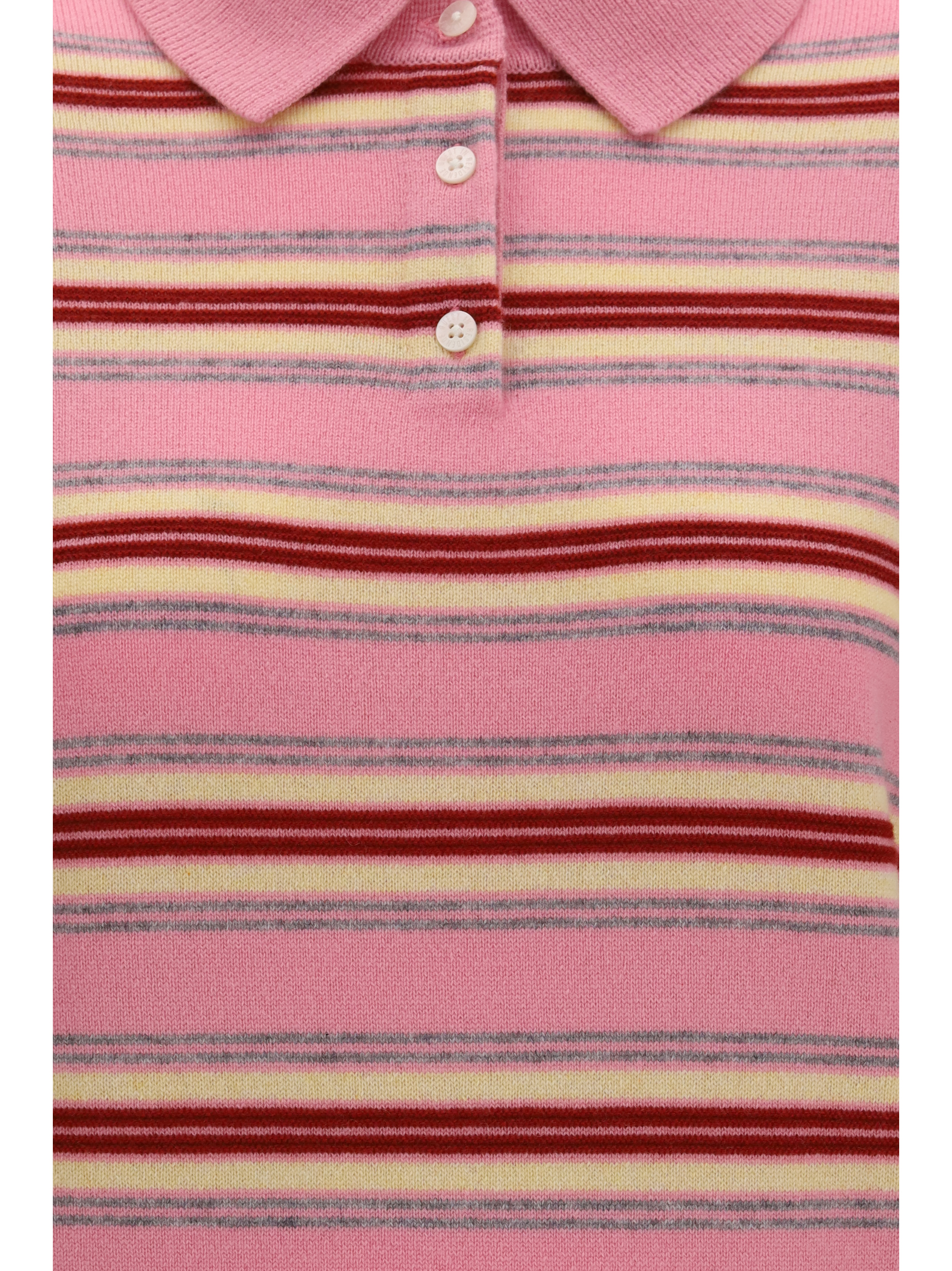 College striped Polo Sweater