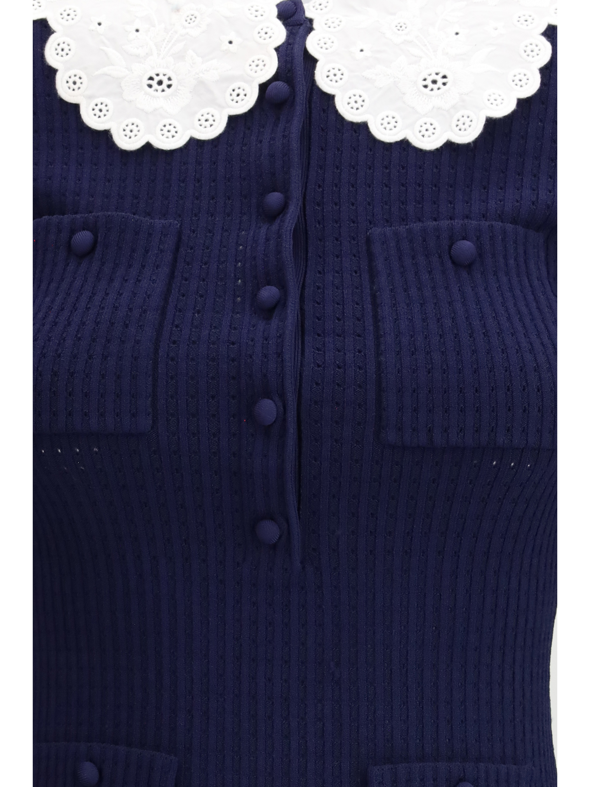 Knit taffeta mini Dress