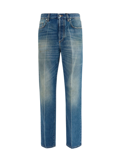 Straight-leg denim Jeans