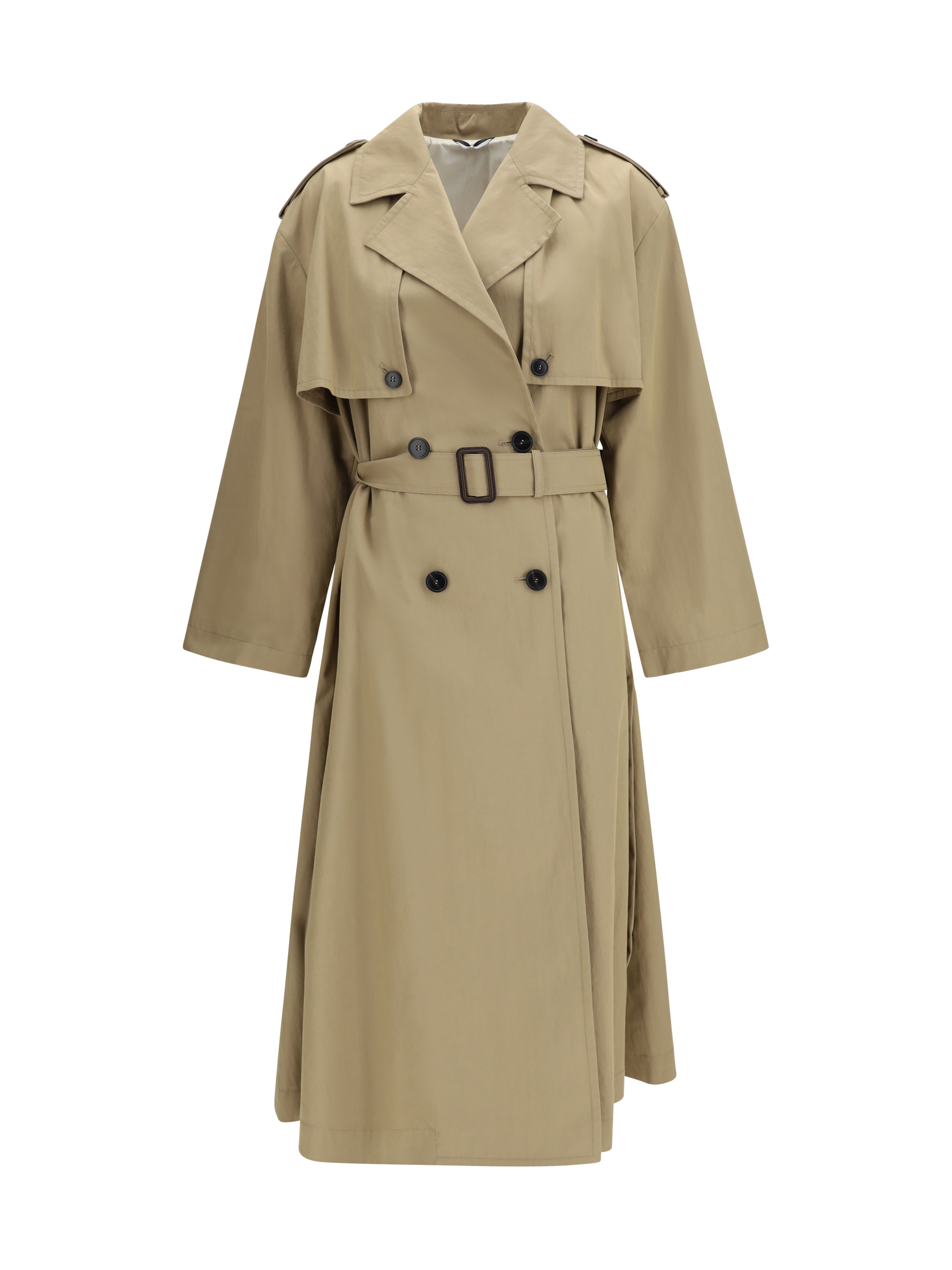 Oversized double-breasted Trench