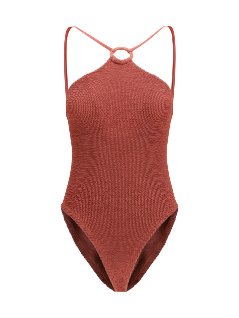 Jasmine Swimsuit with tonal hoop