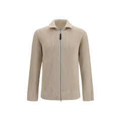 Cotton zip-up Sweater