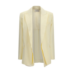 Double-collar Blazer in viscose blend