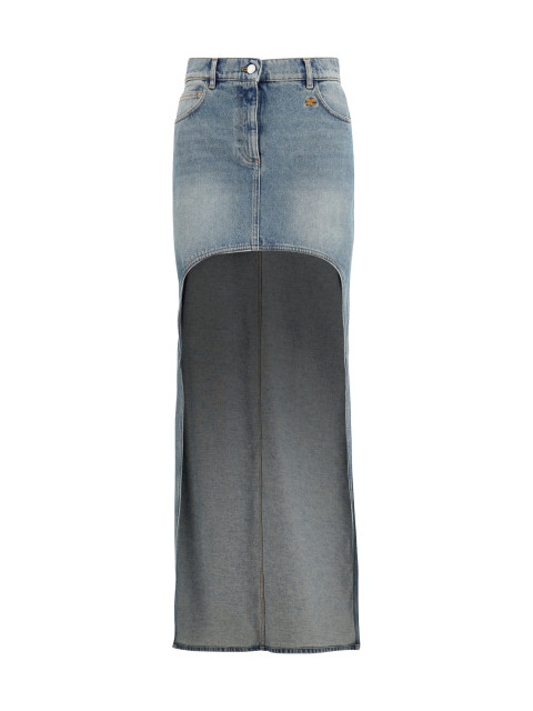 Denim circle Skirt