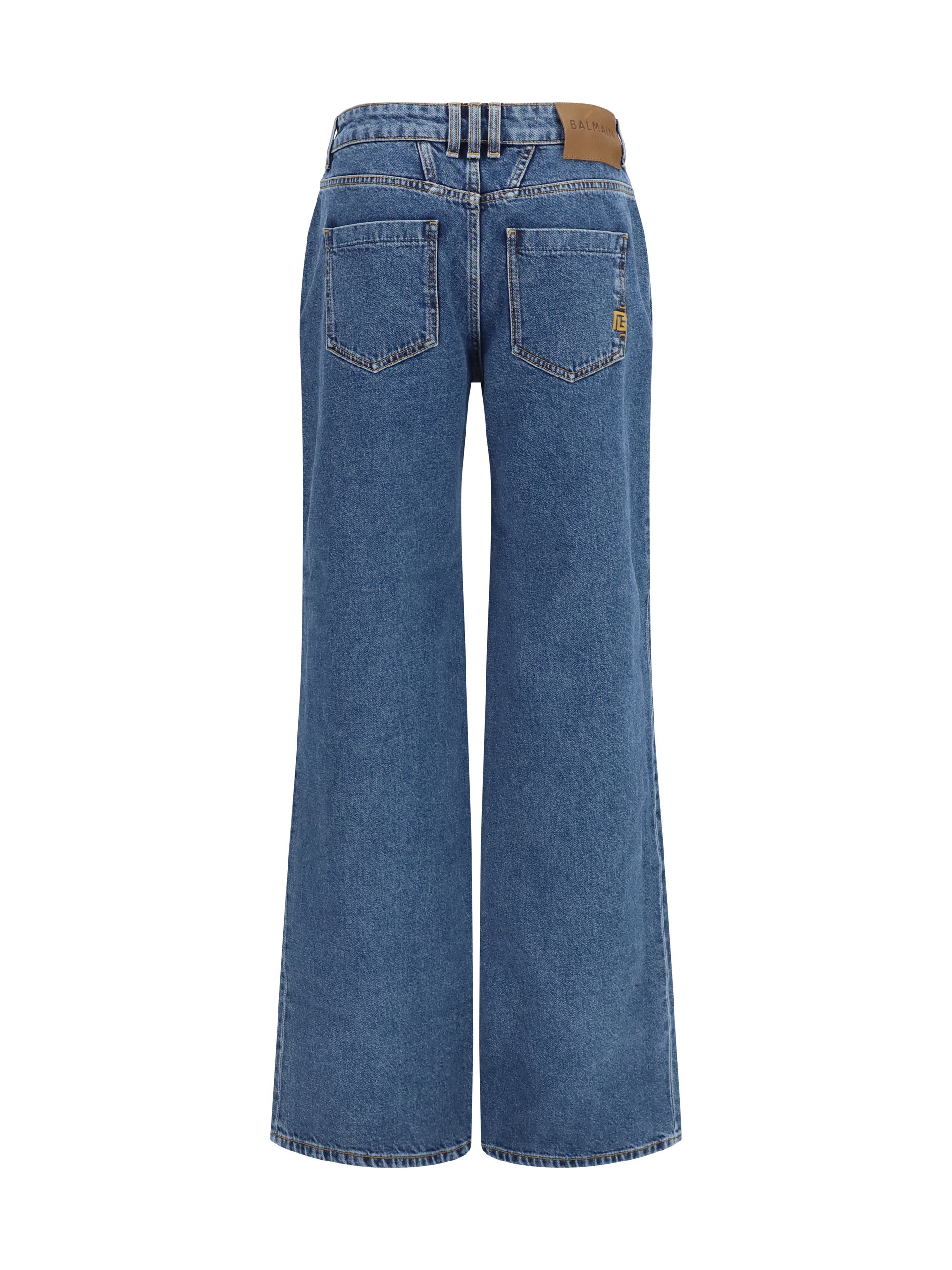 Straight wide-leg Jeans