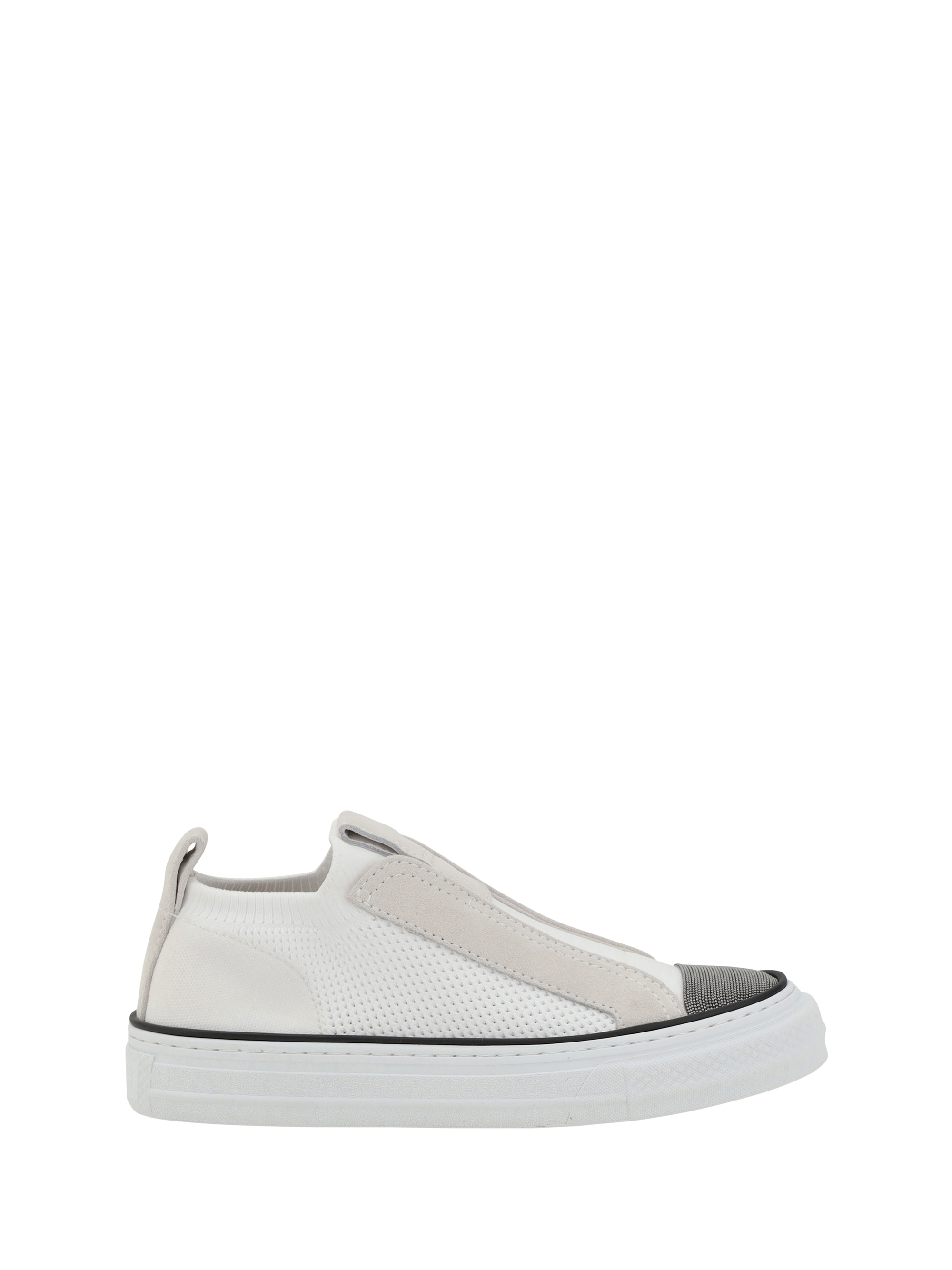 Sneakers with iconic embellishments