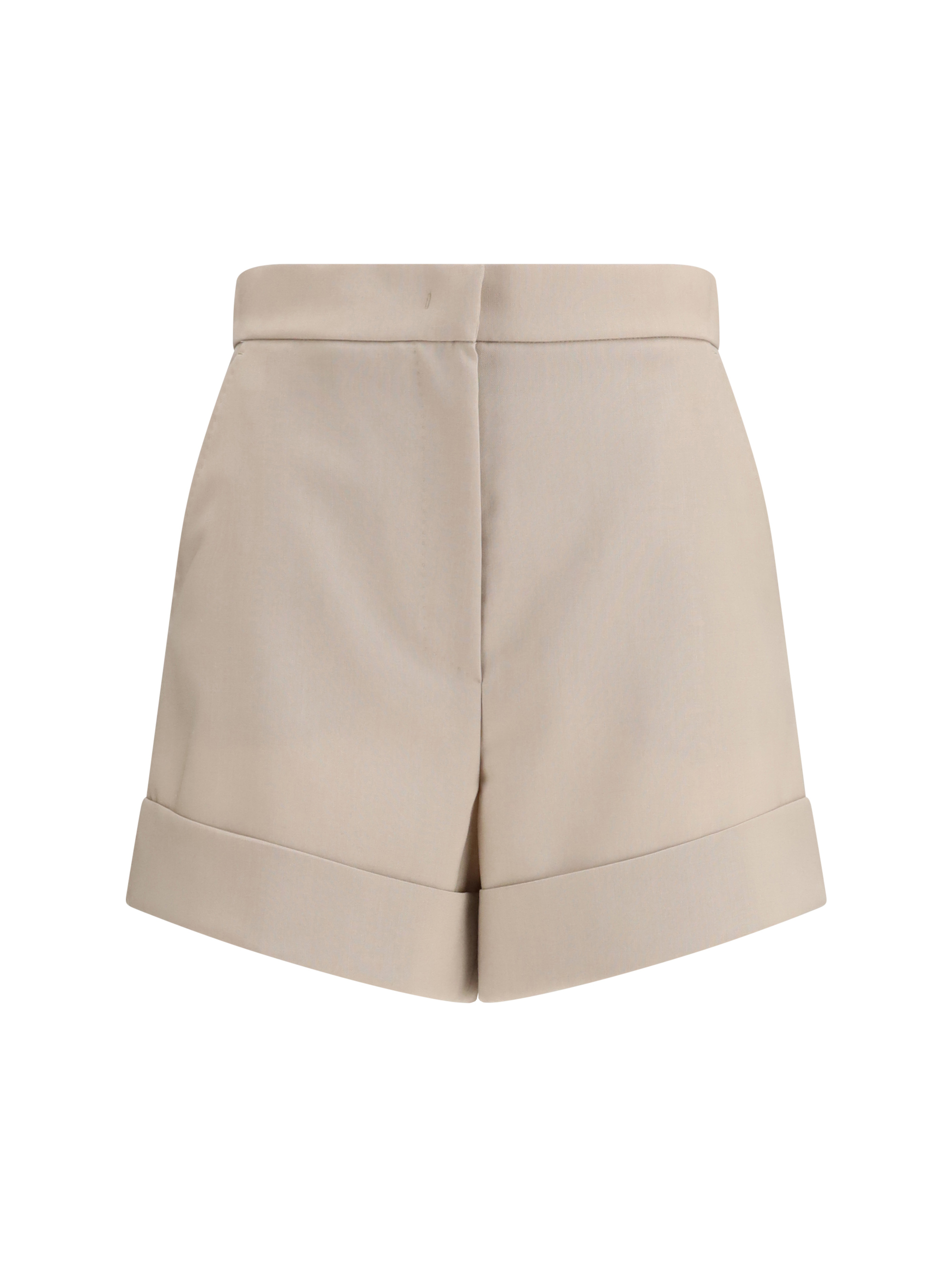 Mohair and silk canvas Shorts
