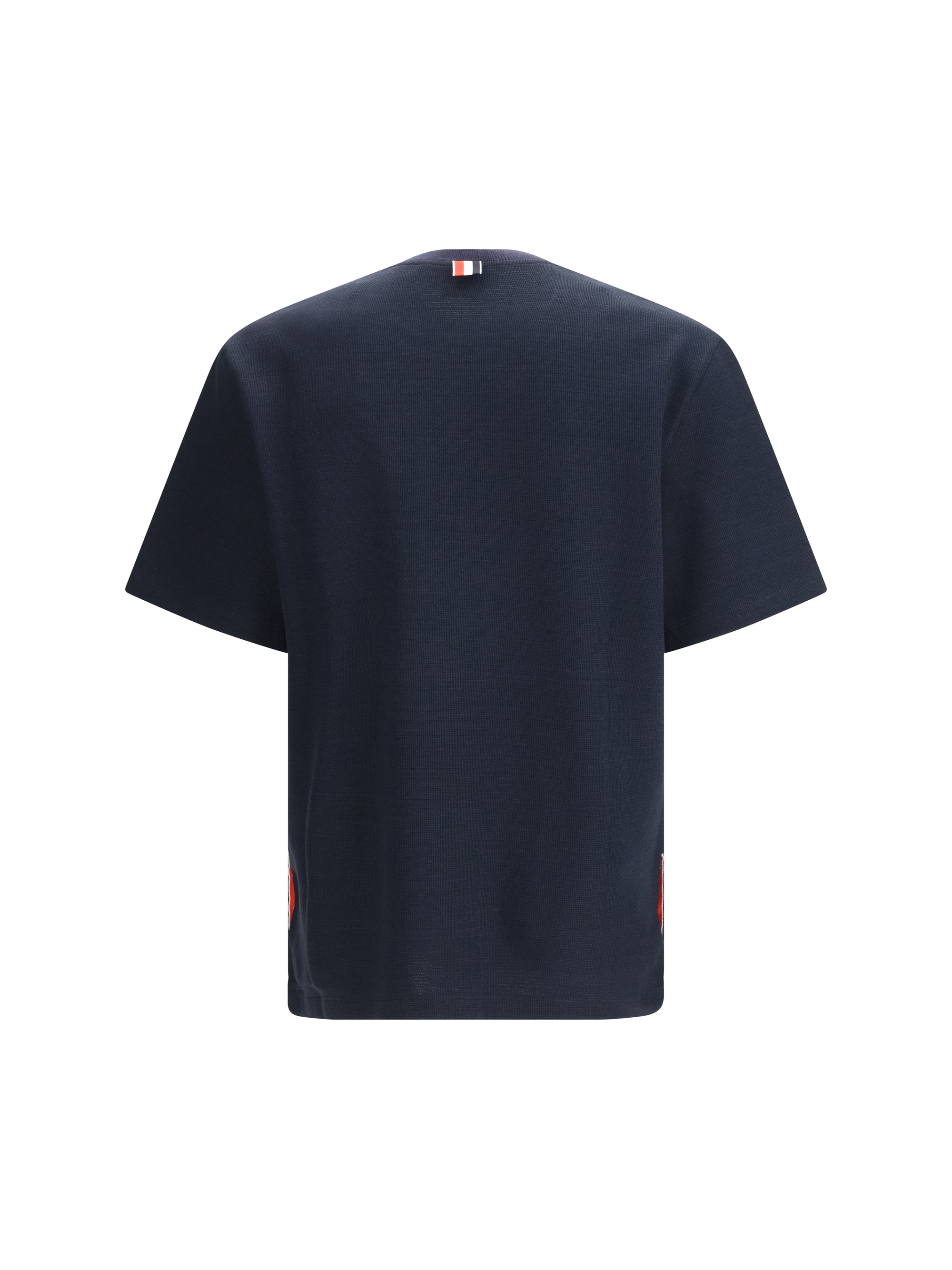 Short-sleeve cotton-linen T-shirt