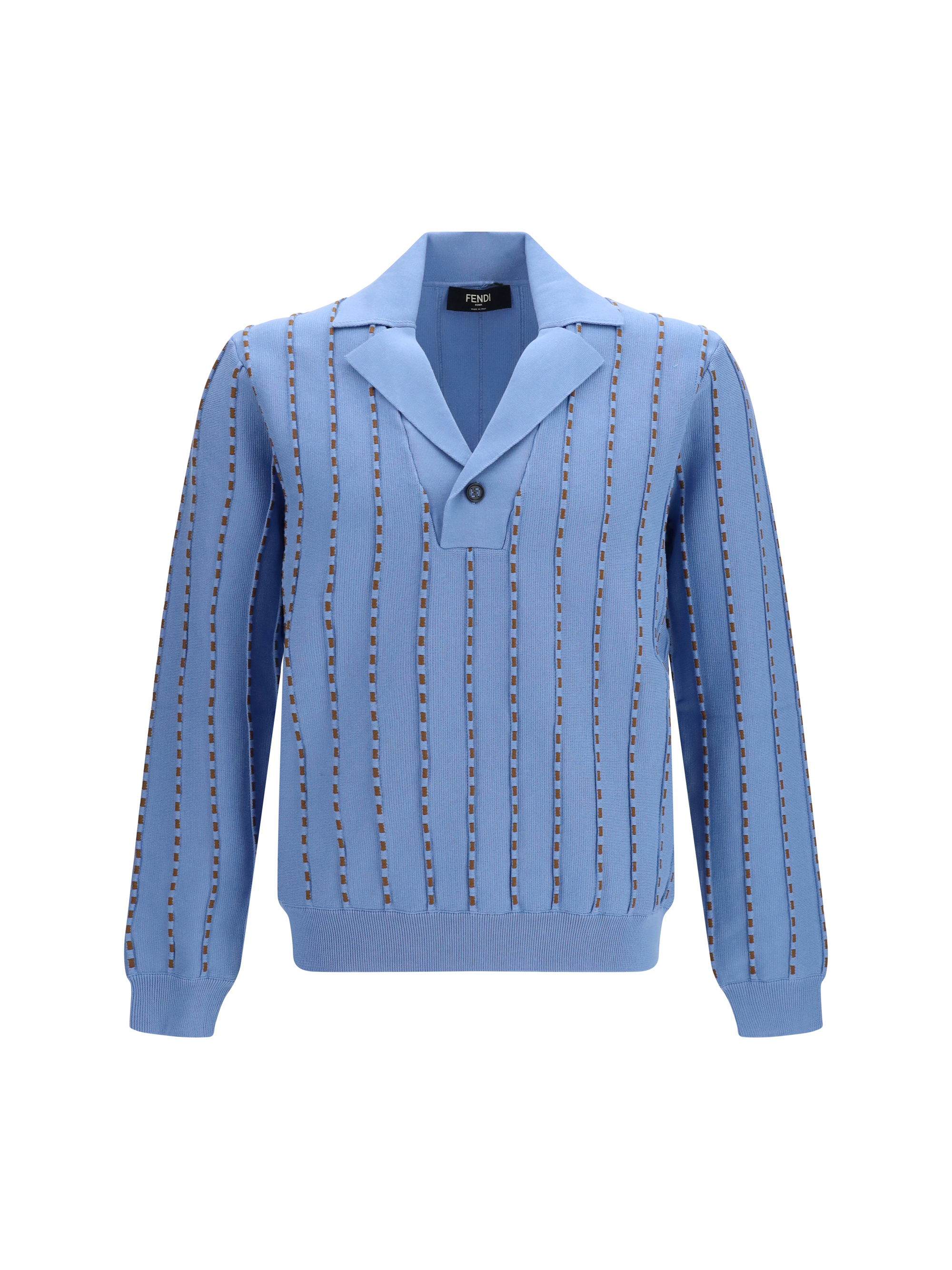 Trompe-l'œil Selleria knit Sweater