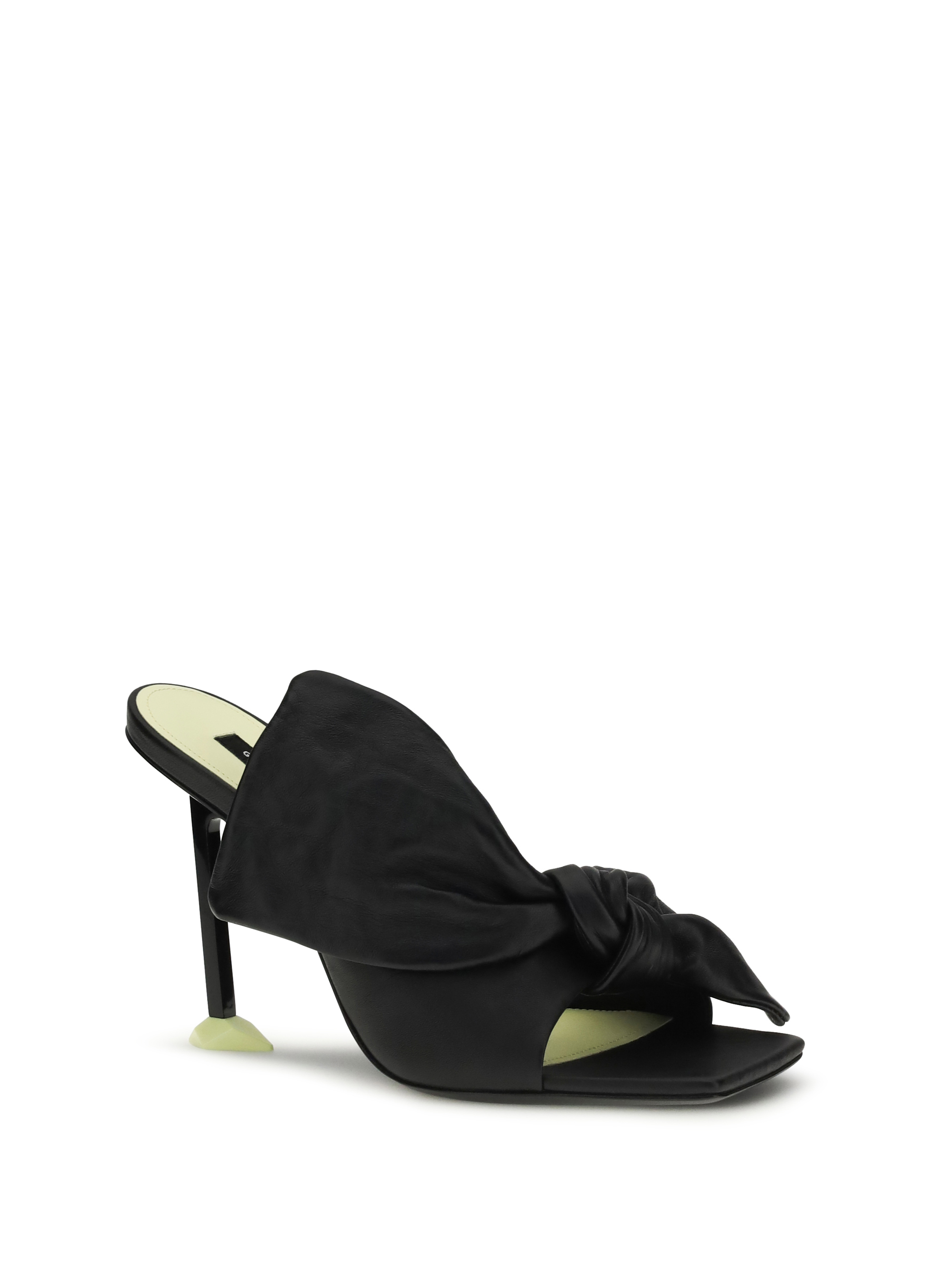 Boudoir heeled Mules