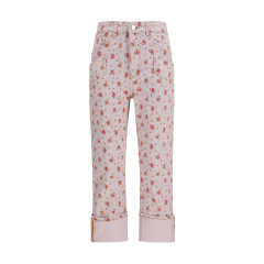 Printed Capri Pants