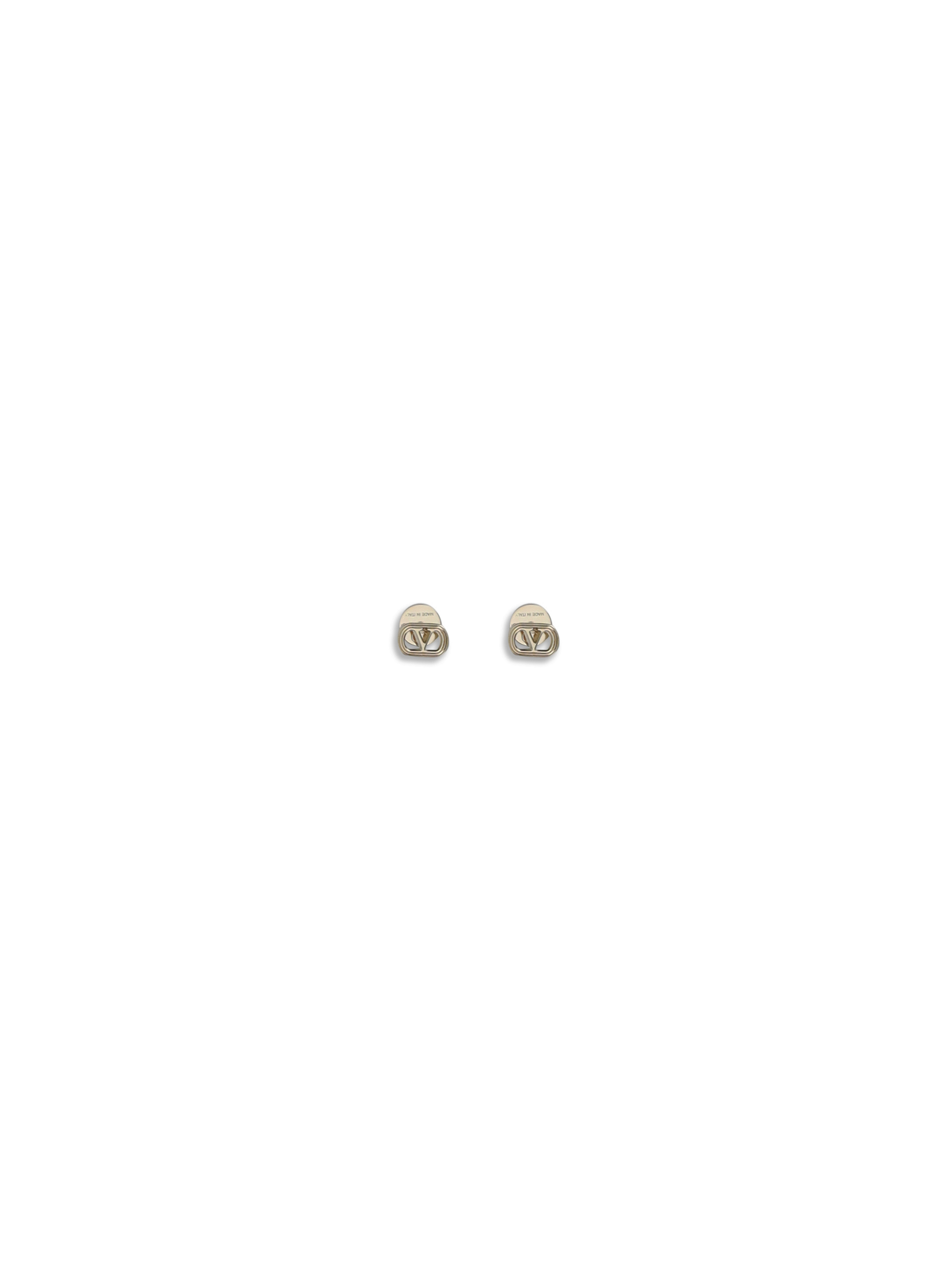 Ovalette Earrings in metal