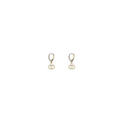 Ovalette Earrings in metal and Swarovski® crystals