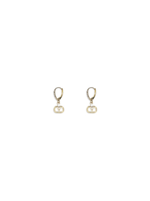 Ovalette Earrings in metal and Swarovski® crystals