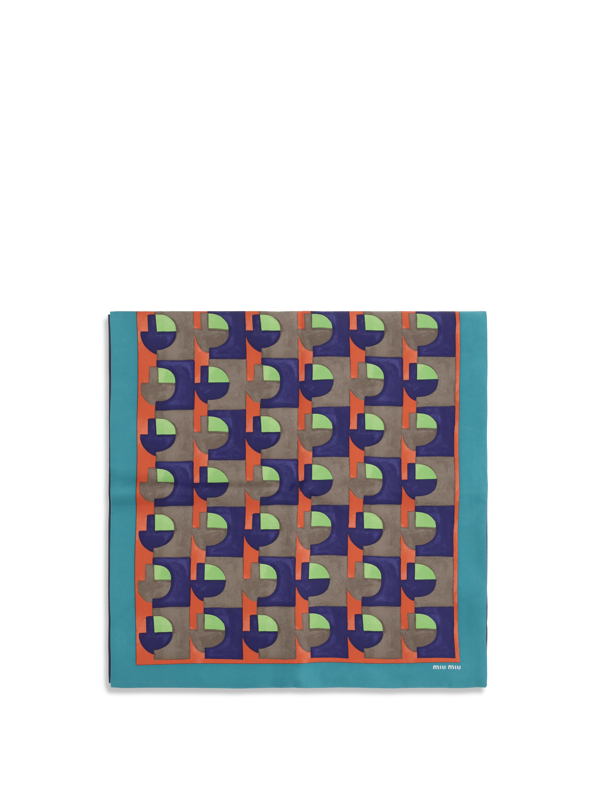 Geometric print Scarf