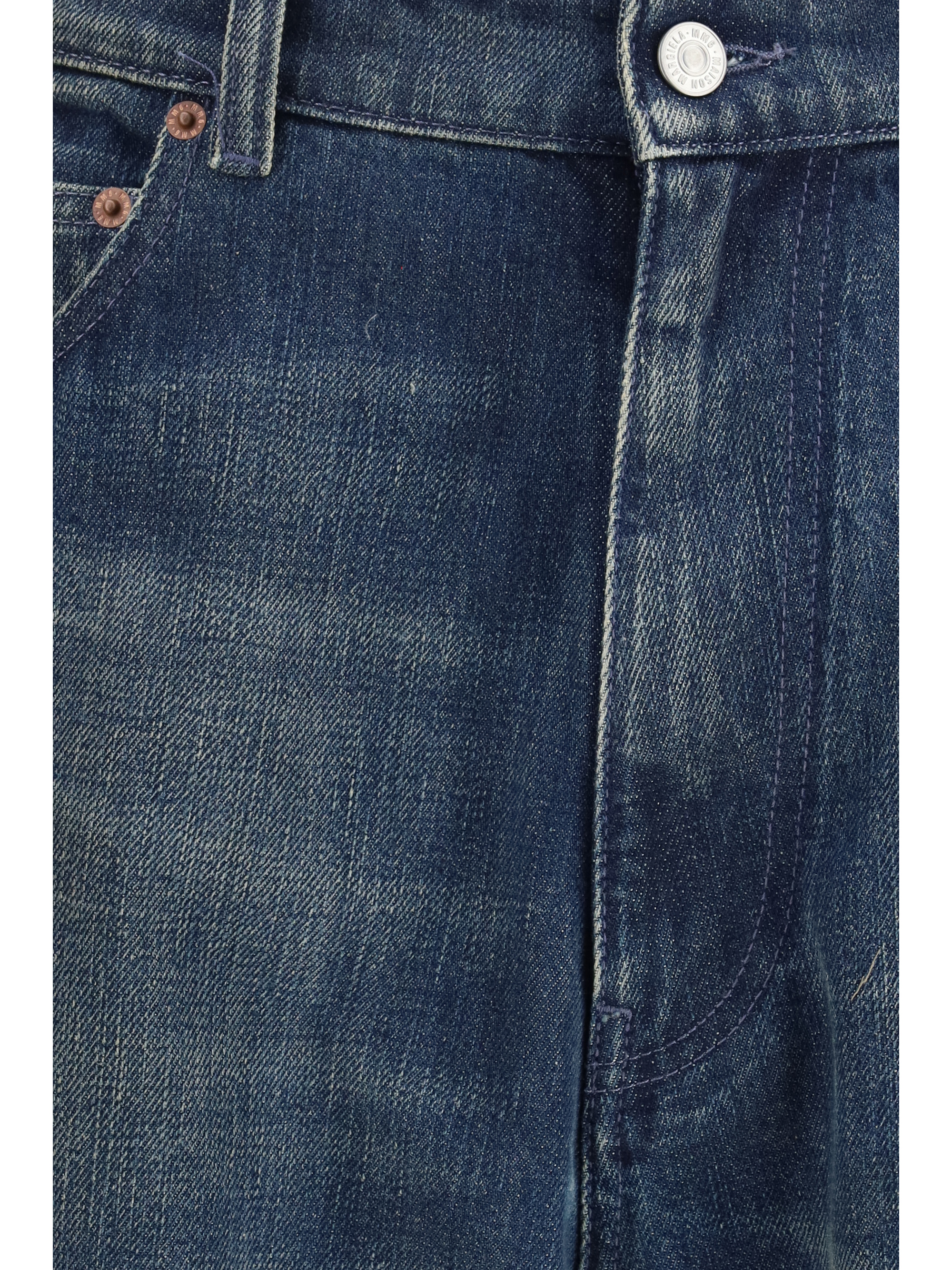 Five-pocket Pants with panel design