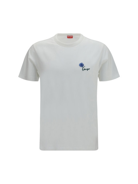 Kenzo Tulip embroidered cotton T-shirt