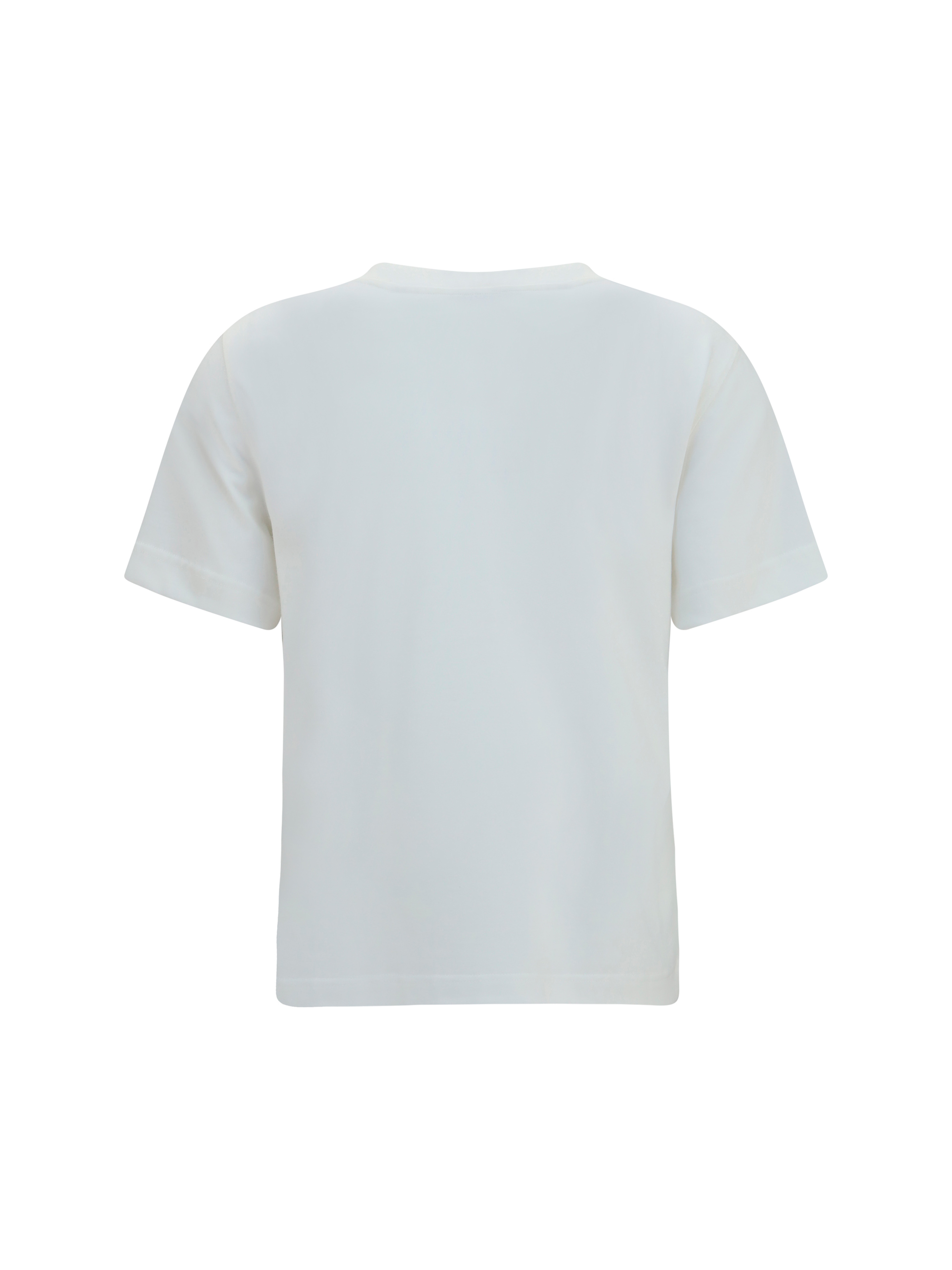 Cotton T-Shirt with Check Flag