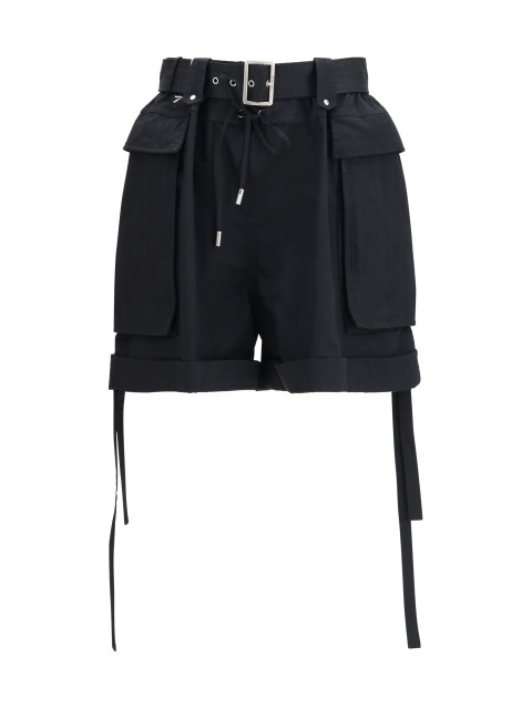 Cotton Shorts with belt