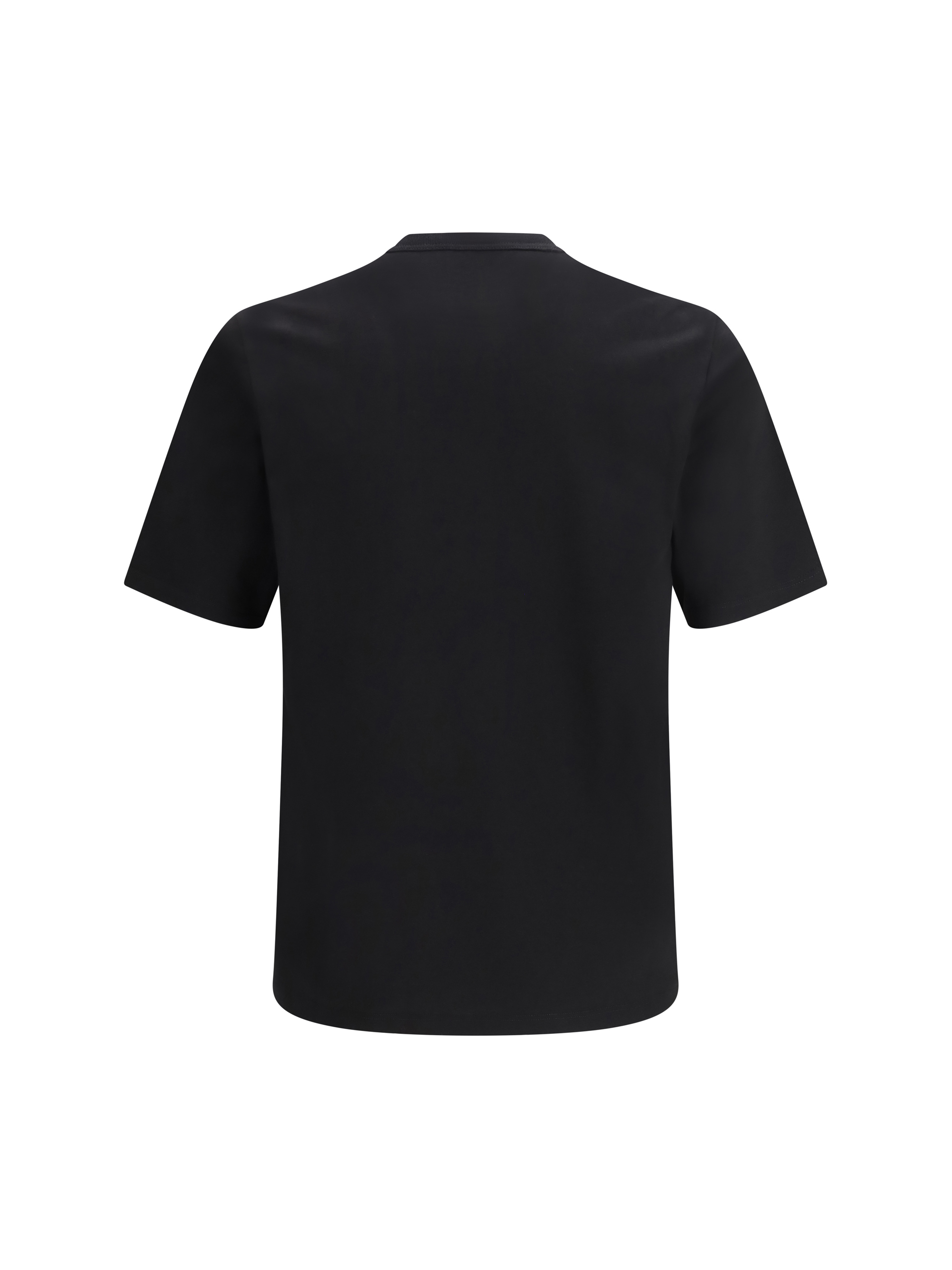 Cotton jersey T-shirt with embroidered logo