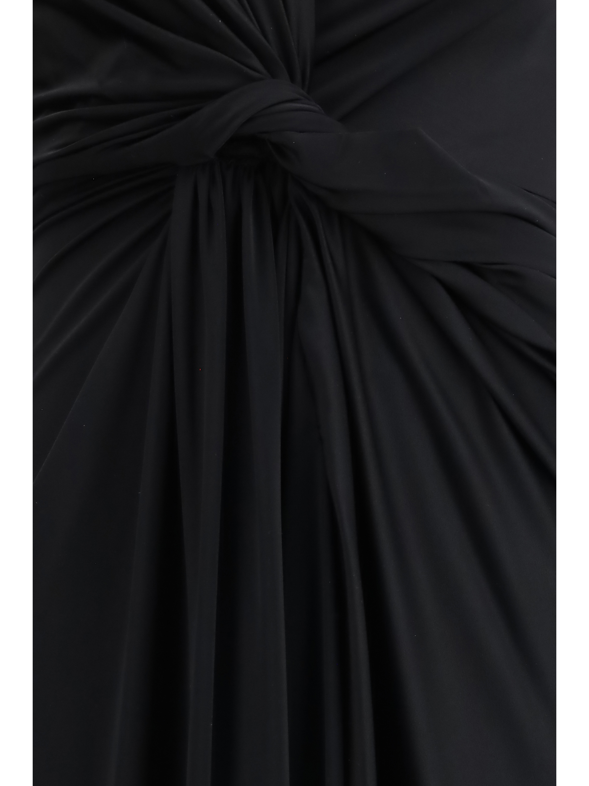 Draped midi Dress