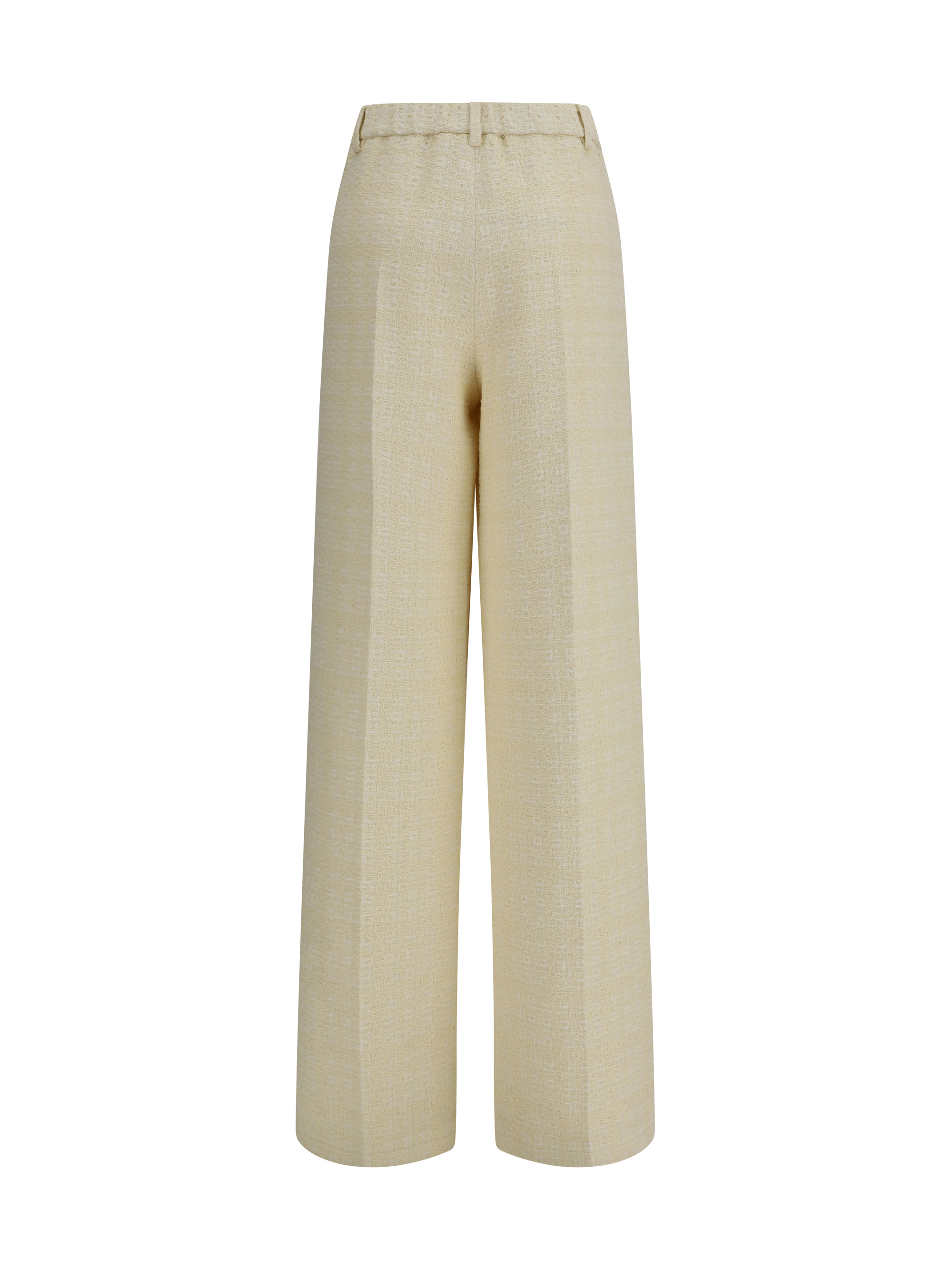 Cotton tweed check Pants