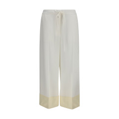 Drawstring satin Pants