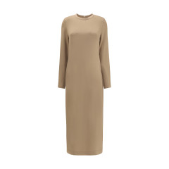 Long satin Dress