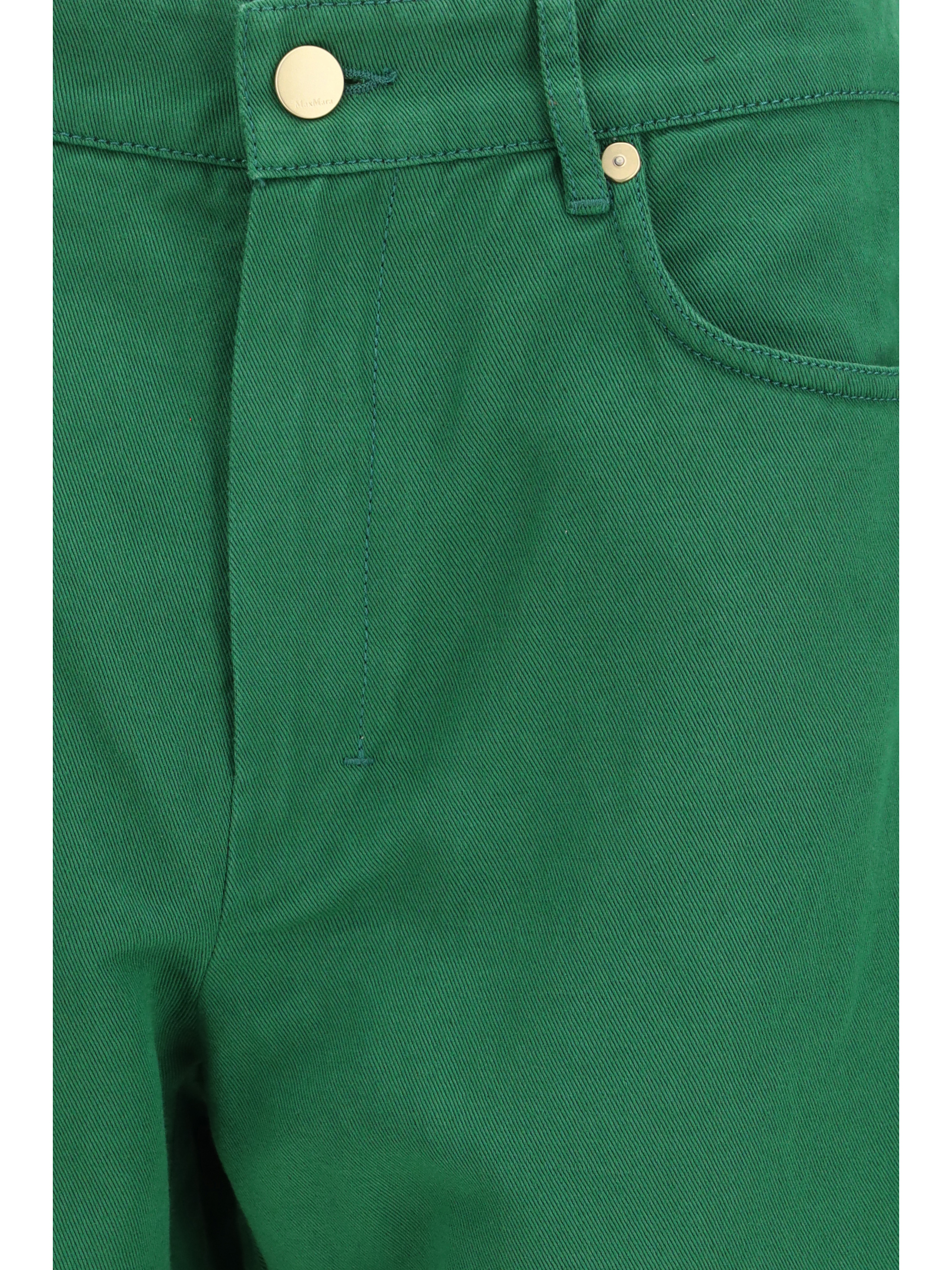 Cotton and linen Pants
