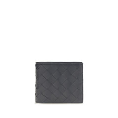 Bifold leather Intrecciato Wallet