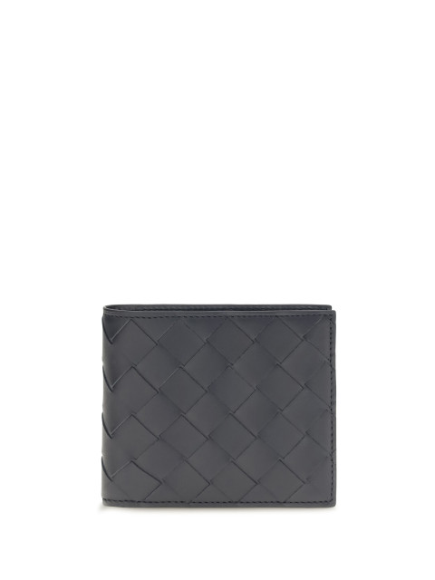 Bifold leather Intrecciato Wallet