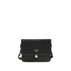 Re-Nylon and Saffiano Shoulder Bag