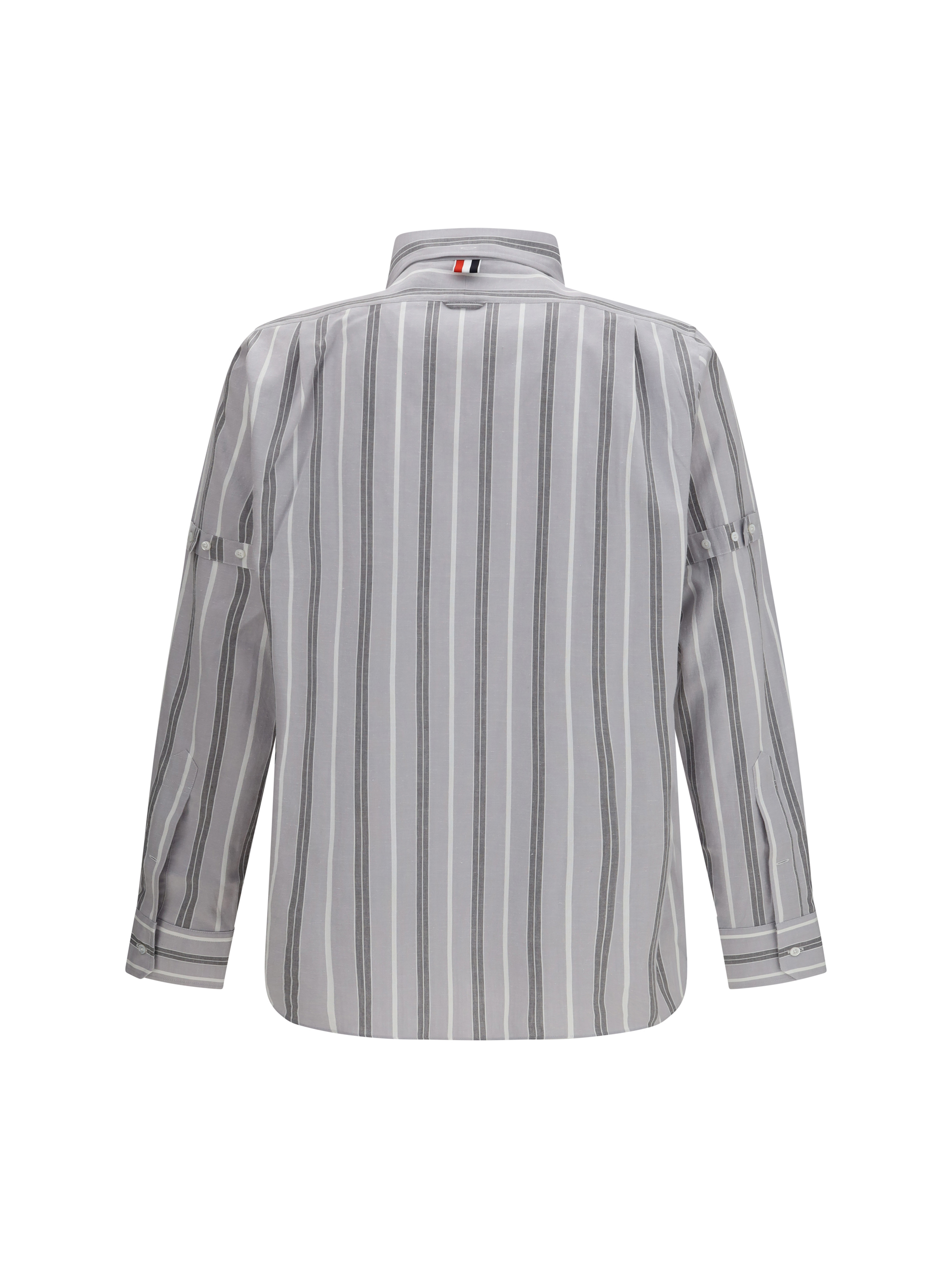 Madras striped armband Shirt