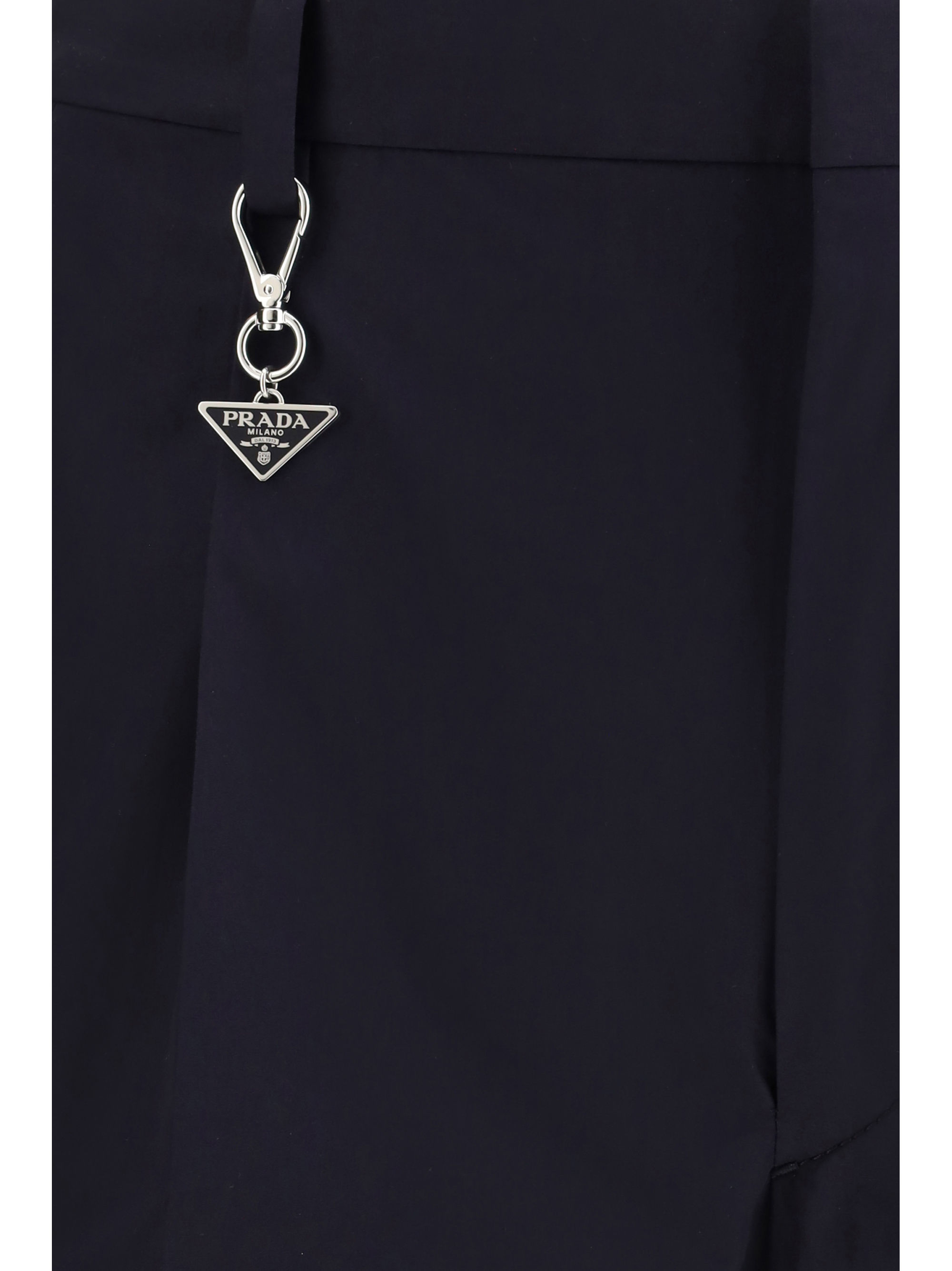 Tailored cotton poplin Pants